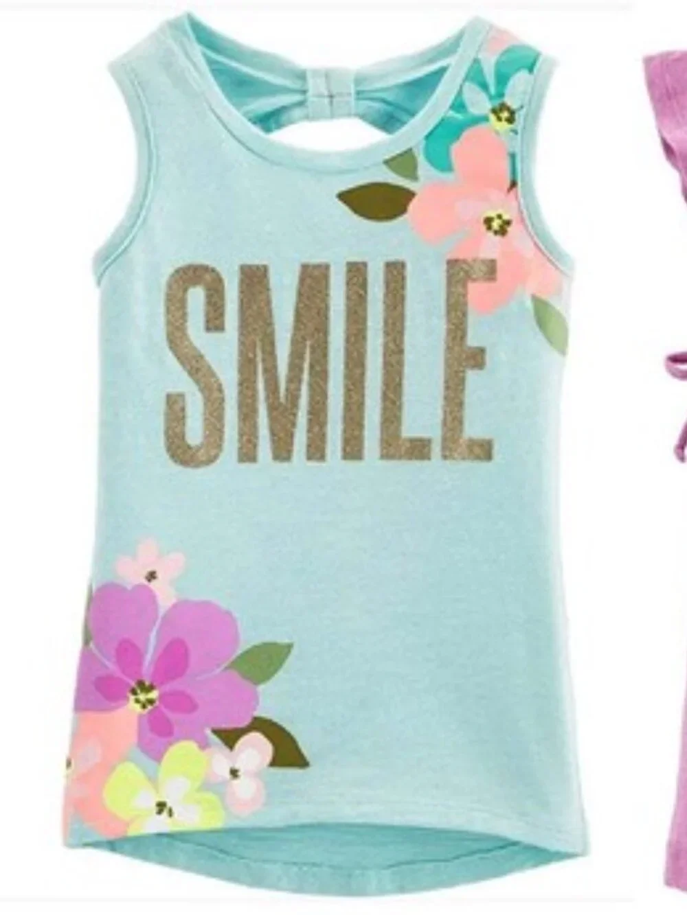 Carter's Toddlers Smile Floral T-Shirt